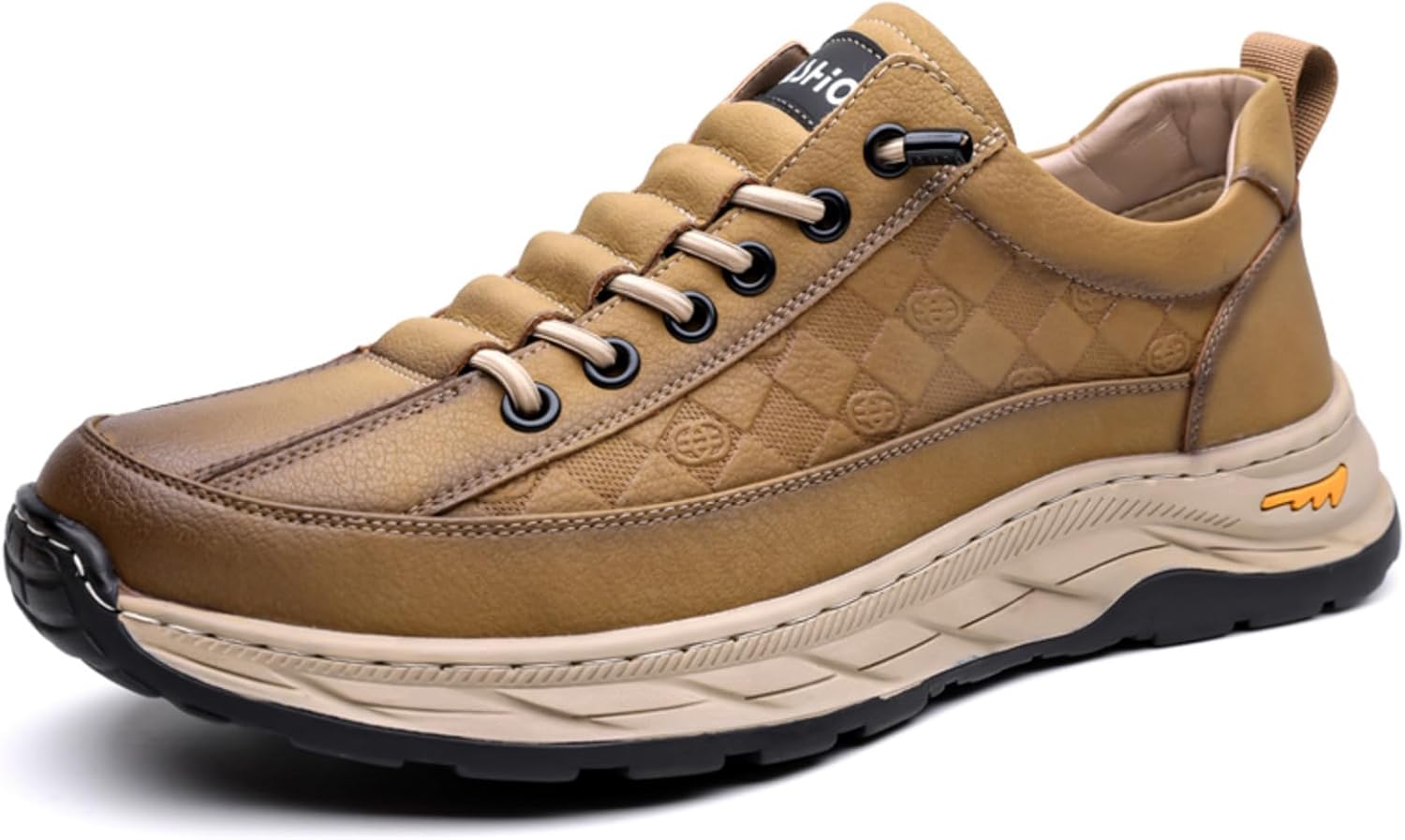 Мужские черные кожаные кроссовки для хайкинга, стильные шнурованные туфли с прочной противоскользящей подошвой Aokisx
Мужские черные кожаные кроссовки для хайкинга, стильные шнурованные туфли с прочной противоскользящей подошвой Aokisx