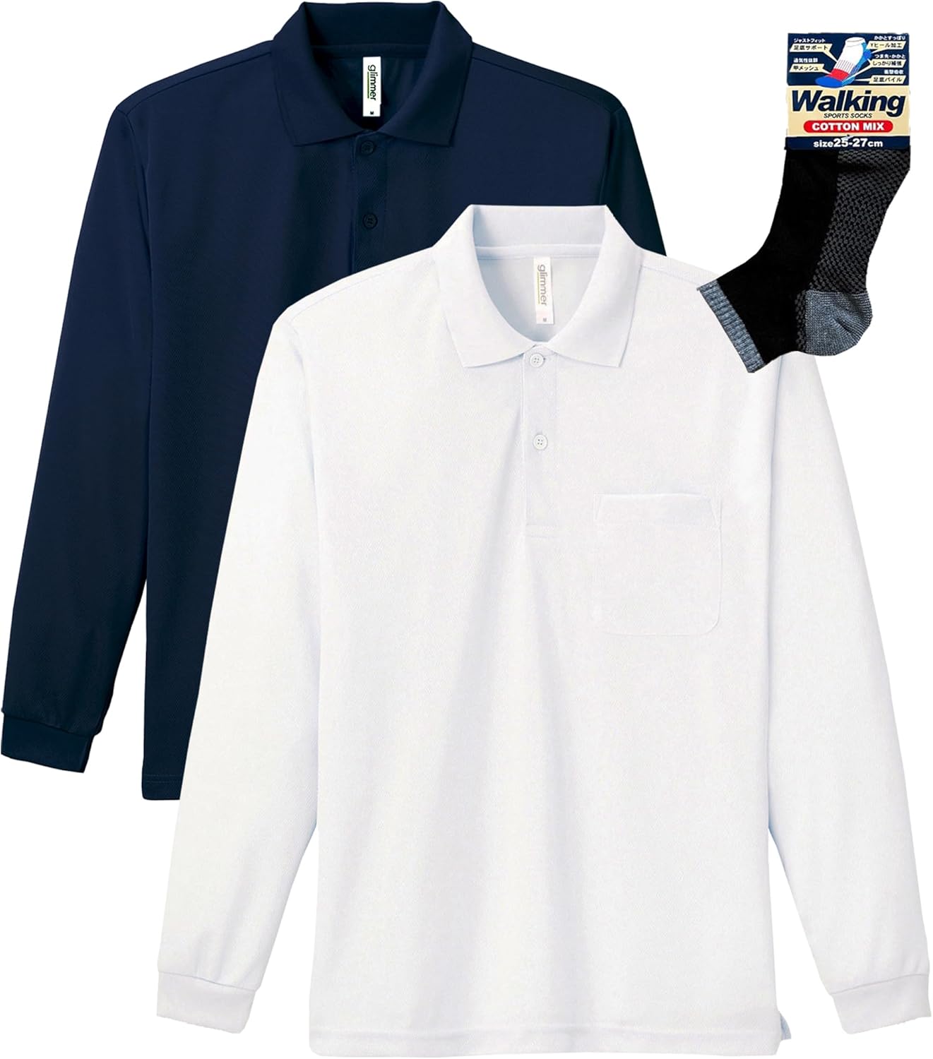 Футболка-поло с длинными рукавами и карманом Glimmer 00335-ALP Dry 4.4 унции, белый/синий
Футболка-поло с длинными рукавами и карманом Glimmer 00335-ALP Dry 4.4 унции, белый/синий