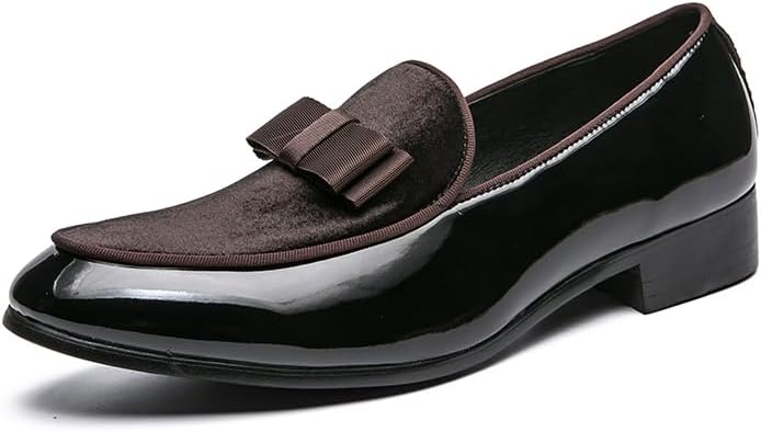 Мужские лоферы с фантазийным лаковым носком, классические бархатные туфли без шнурков, ежедневные лоферы, лодочные туфли для вечеринки, свадьбы, выпускного, размер 38-47 Senlongbao, коричневый
Мужские лоферы с фантазийным лаковым носком, классические бархатные туфли без шнурков, ежедневные лоферы, лодочные туфли для вечеринки, свадьбы, выпускного, размер 38-47 Senlongbao, коричневый