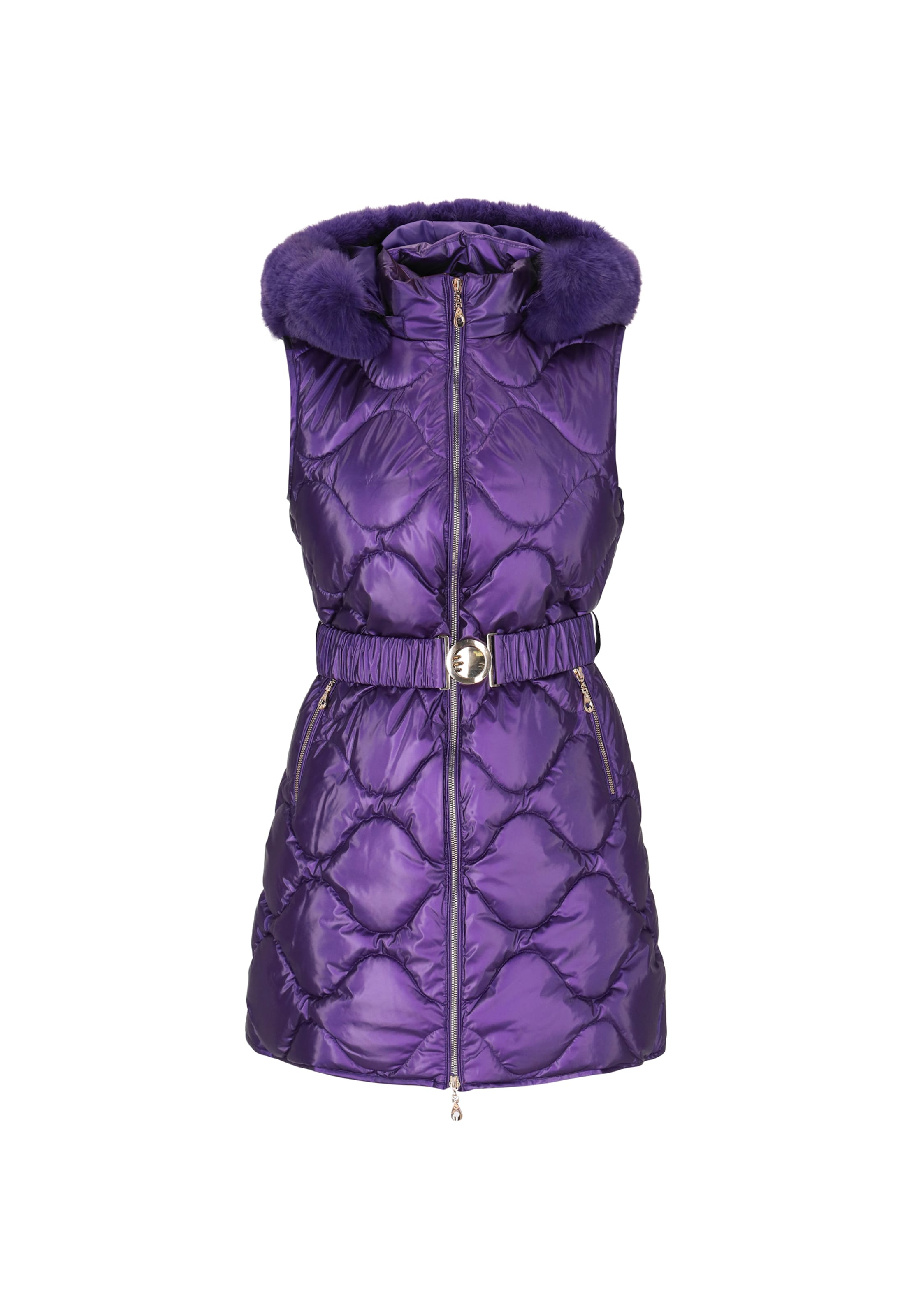 Faina Жилет в фиолетовом цвете
Faina Жилет в фиолетовом цвете