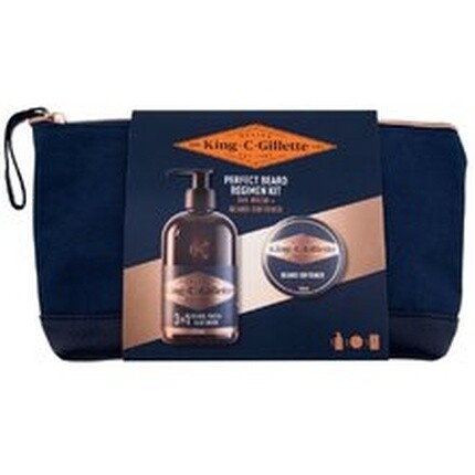 Набор King C Perfect Beard Regimen Gillette 
Набор King C Perfect Beard Regimen Gillette