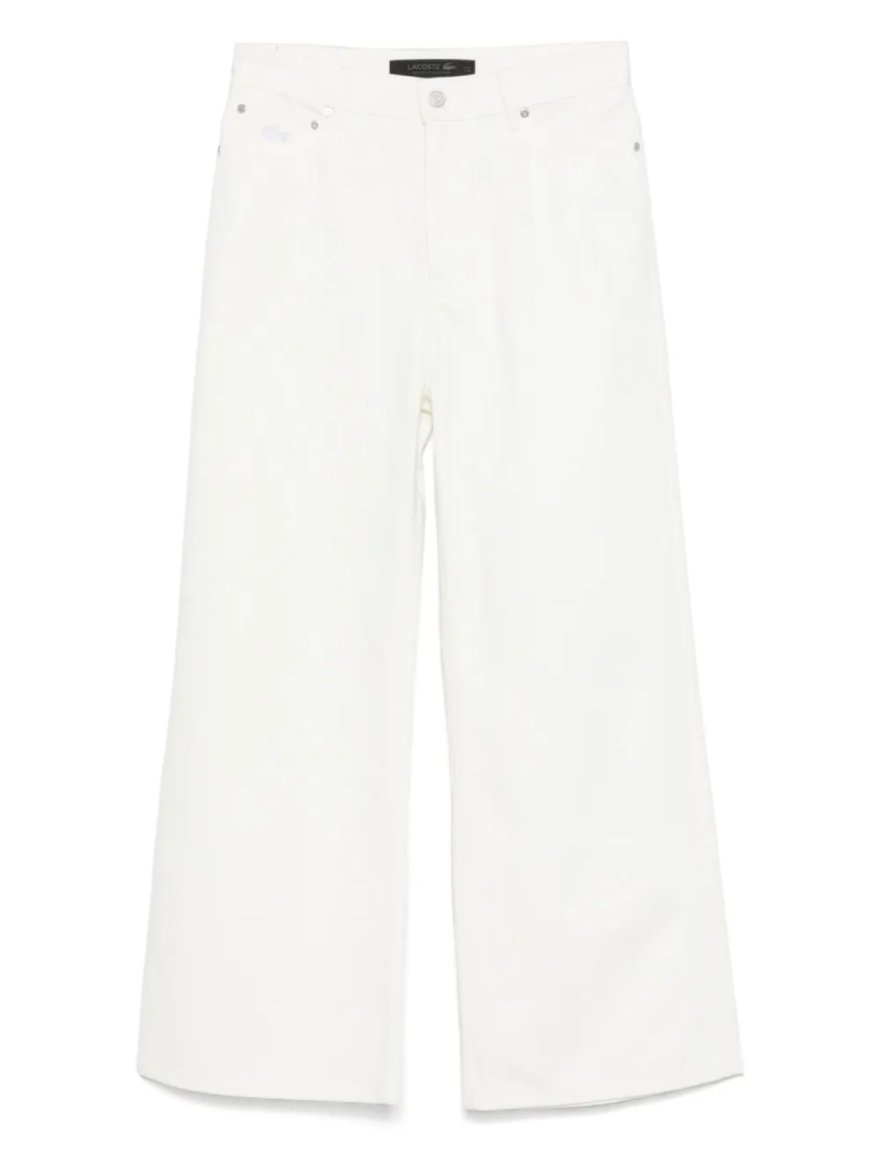 Широкие джинсы с кромкой Lacoste, белый
Широкие джинсы с кромкой Lacoste, белый