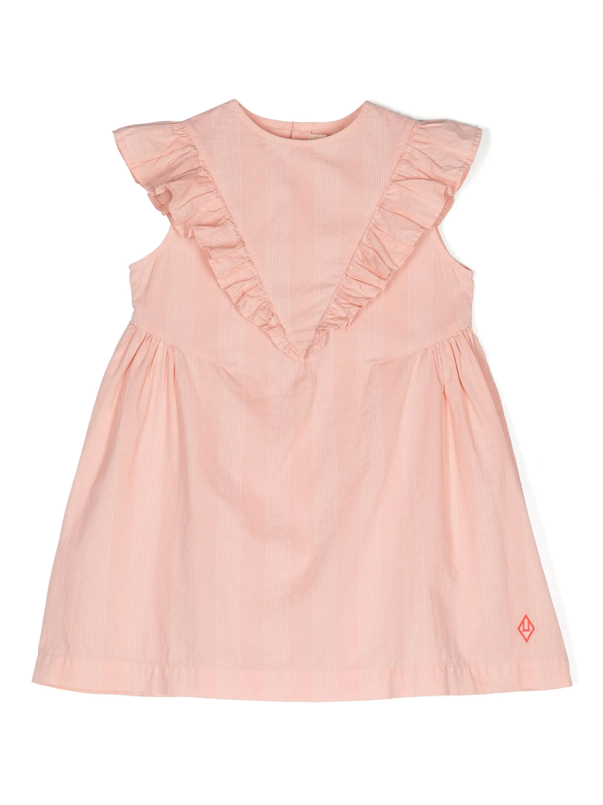 Платье в полоску с оборками The Animals Observatory, розовый
Платье в полоску с оборками The Animals Observatory, розовый