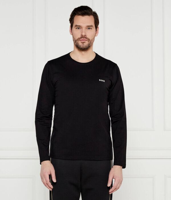 Лонгслив Boss Mix&Match с логотипом, черный
Лонгслив Boss Mix&Match с логотипом, черный