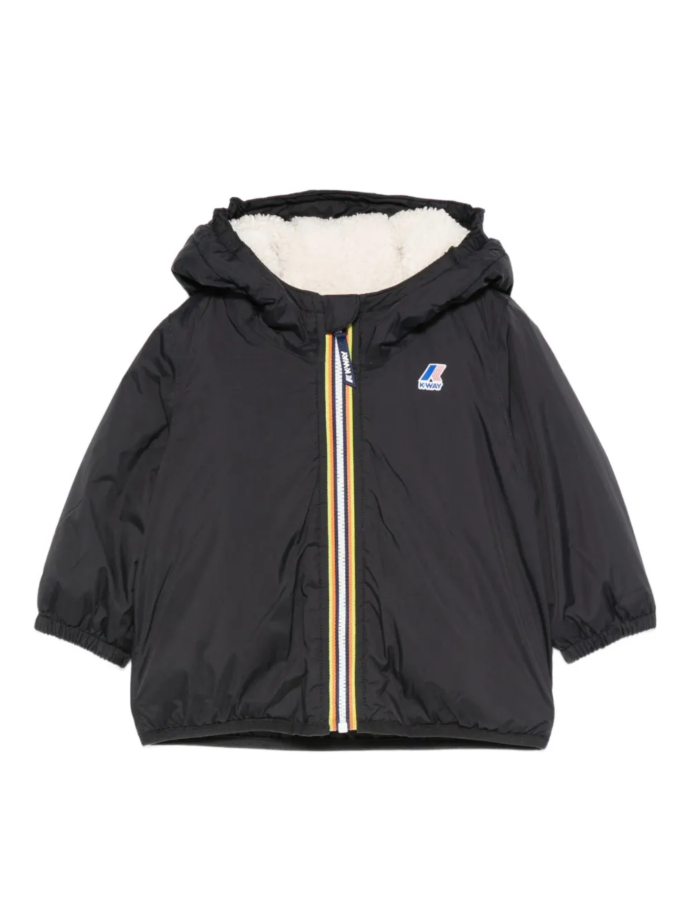Куртка с капюшоном на флисовой подкладке K Way Kids, черный
Куртка с капюшоном на флисовой подкладке K Way Kids, черный