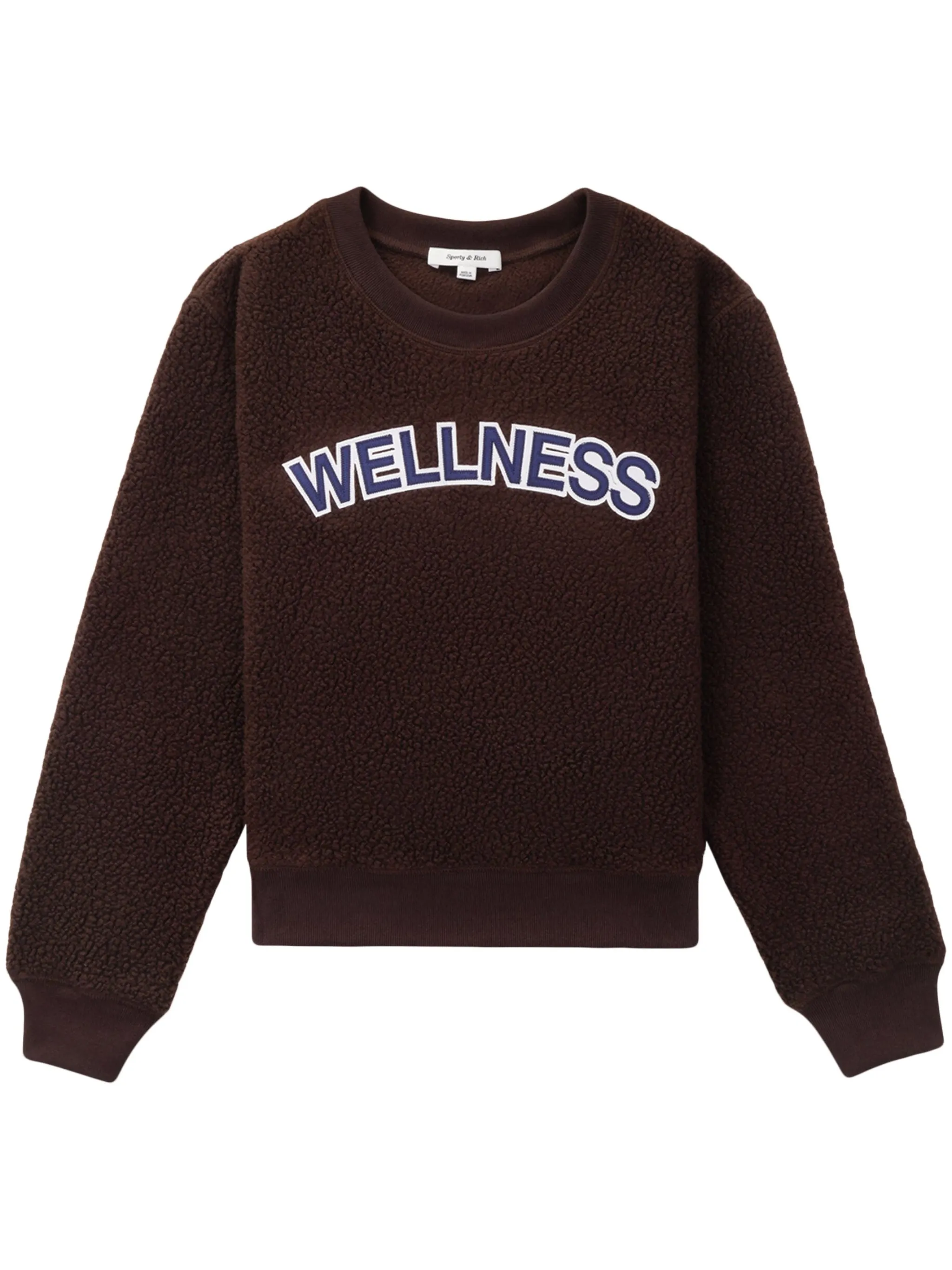 Джемпер с нашивкой Sporty & Rich, коричневый
Джемпер с нашивкой Sporty & Rich, коричневый