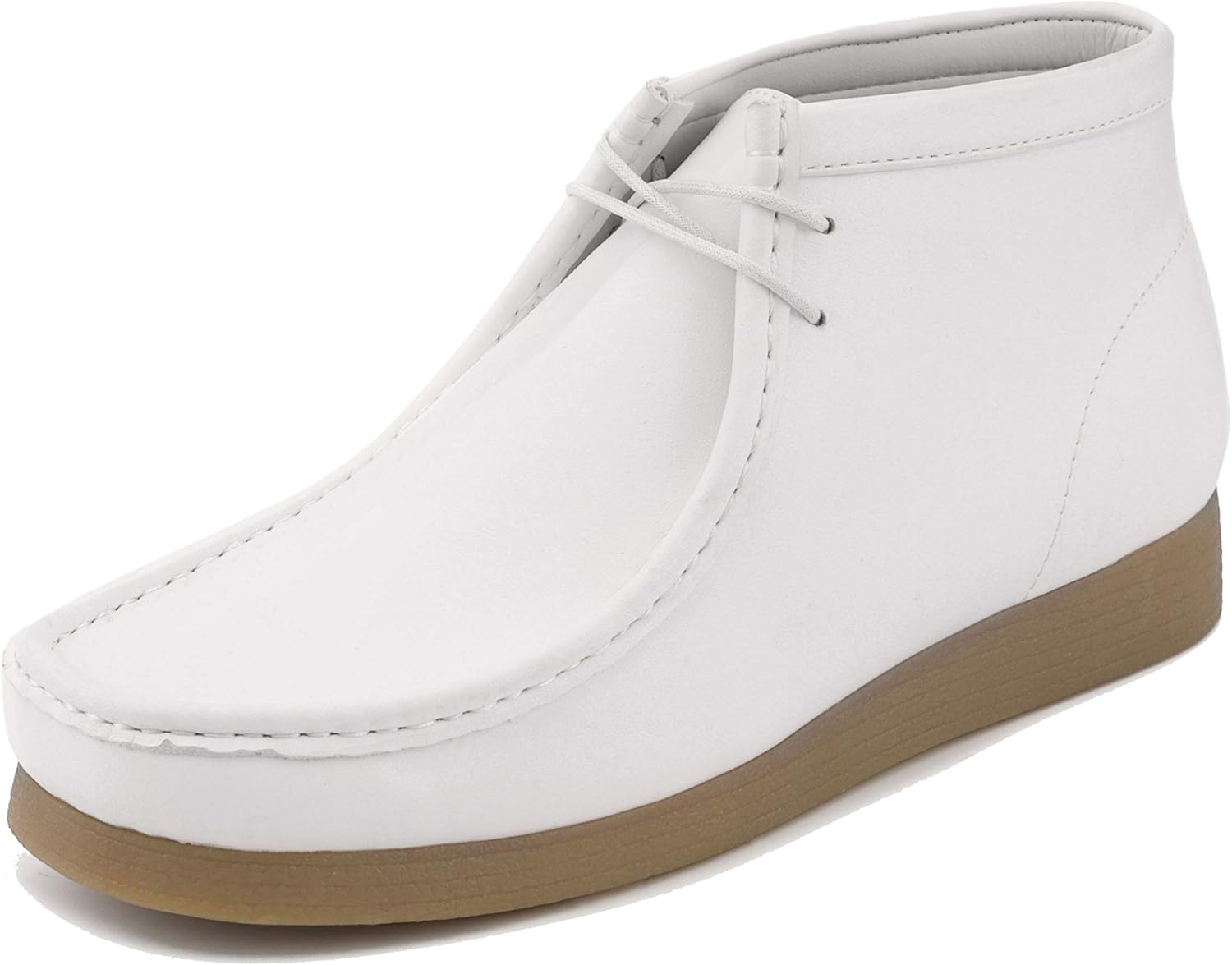 Мужские повседневные ботинки Amali Chukka, высокие, на шнуровке, замшевые, пустынные ботинки с подошвой из каучука, белый
Мужские повседневные ботинки Amali Chukka, высокие, на шнуровке, замшевые, пустынные ботинки с подошвой из каучука, белый