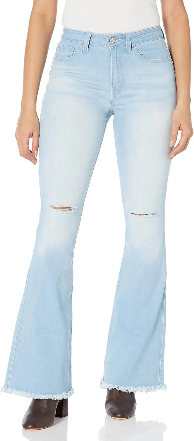 YMI Women's джинсы с высокой посадкой и расклешенным низом
YMI Women's джинсы с высокой посадкой и расклешенным низом