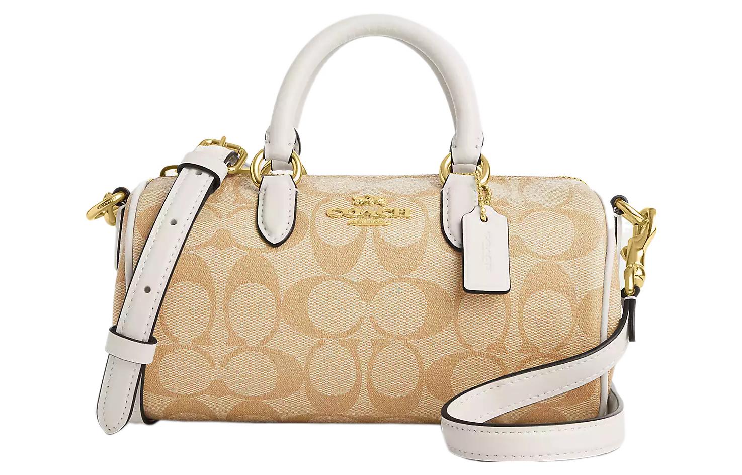 Сумка через плечо Lacey из холста с кожаными деталями маленького размера COACH цвета хаки
Сумка через плечо Lacey из холста с кожаными деталями маленького размера COACH цвета хаки