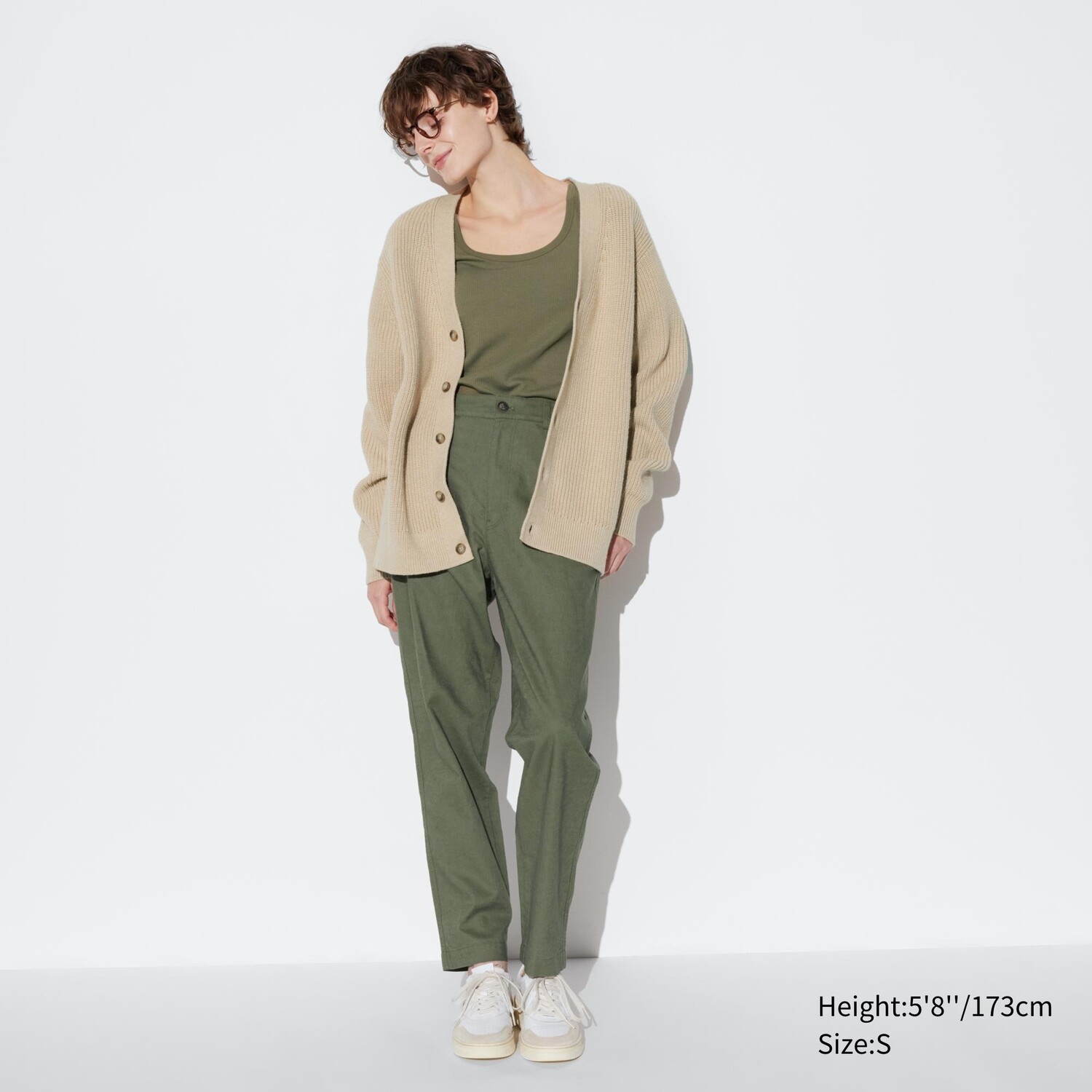 Брюки из льна и хлопка (длинные) UNIQLO, оливковый, Зеленый, Брюки из льна и хлопка (длинные) UNIQLO, оливковый
Брюки из льна и хлопка (длинные) UNIQLO, оливковый, Зеленый, Брюки из льна и хлопка (длинные) UNIQLO, оливковый