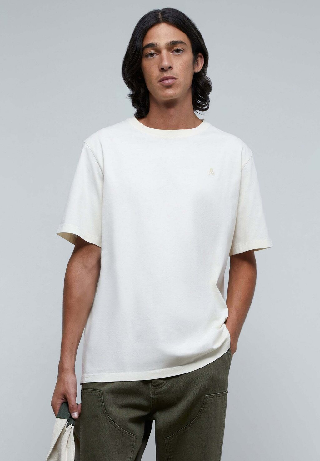 Базовая футболка Nos Skull Tee Scalpers, цвет off white
Базовая футболка Nos Skull Tee Scalpers, цвет off white