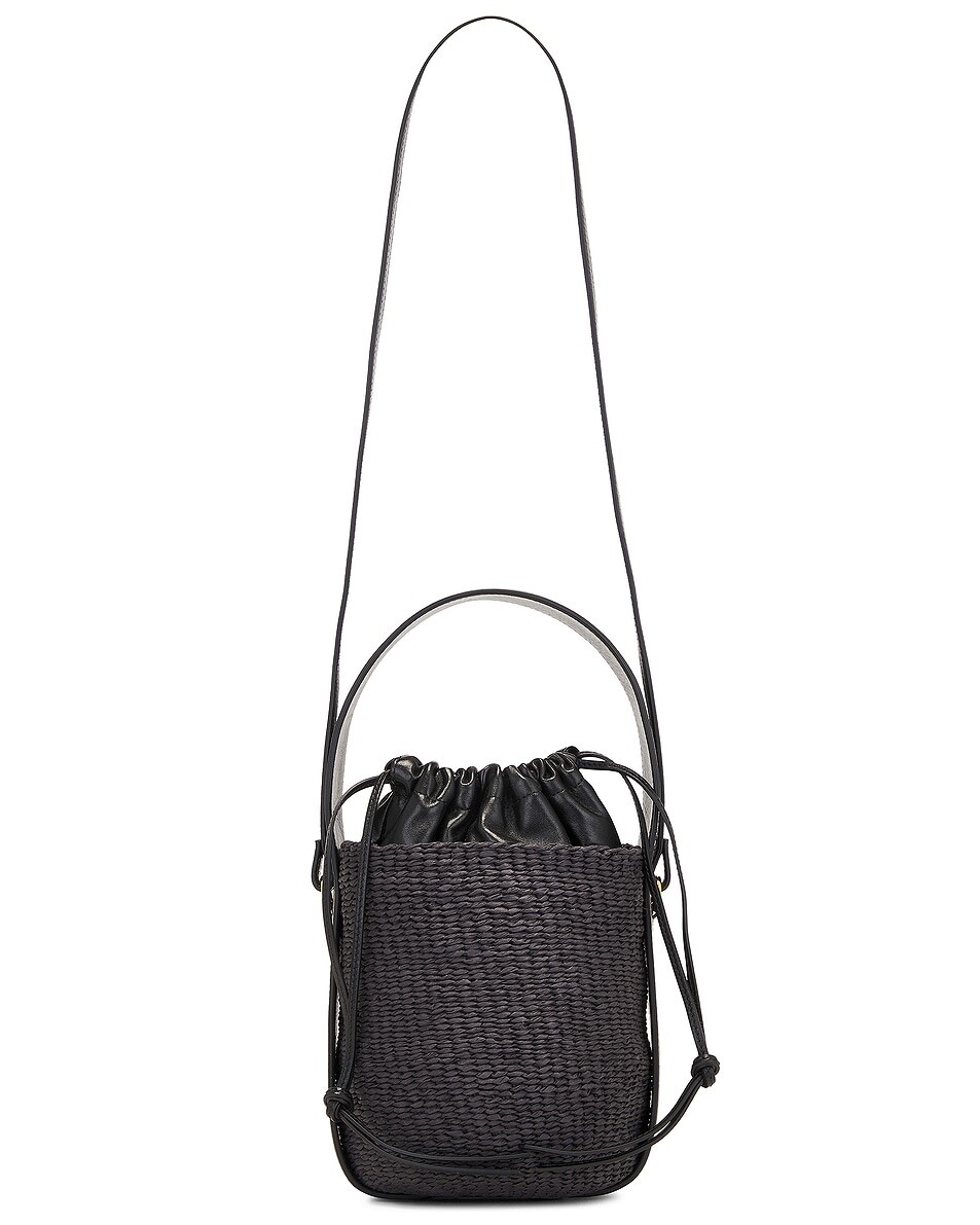 Сумка-ведро Woody из рафии Chloe, черный
Сумка-ведро Woody из рафии Chloe, черный