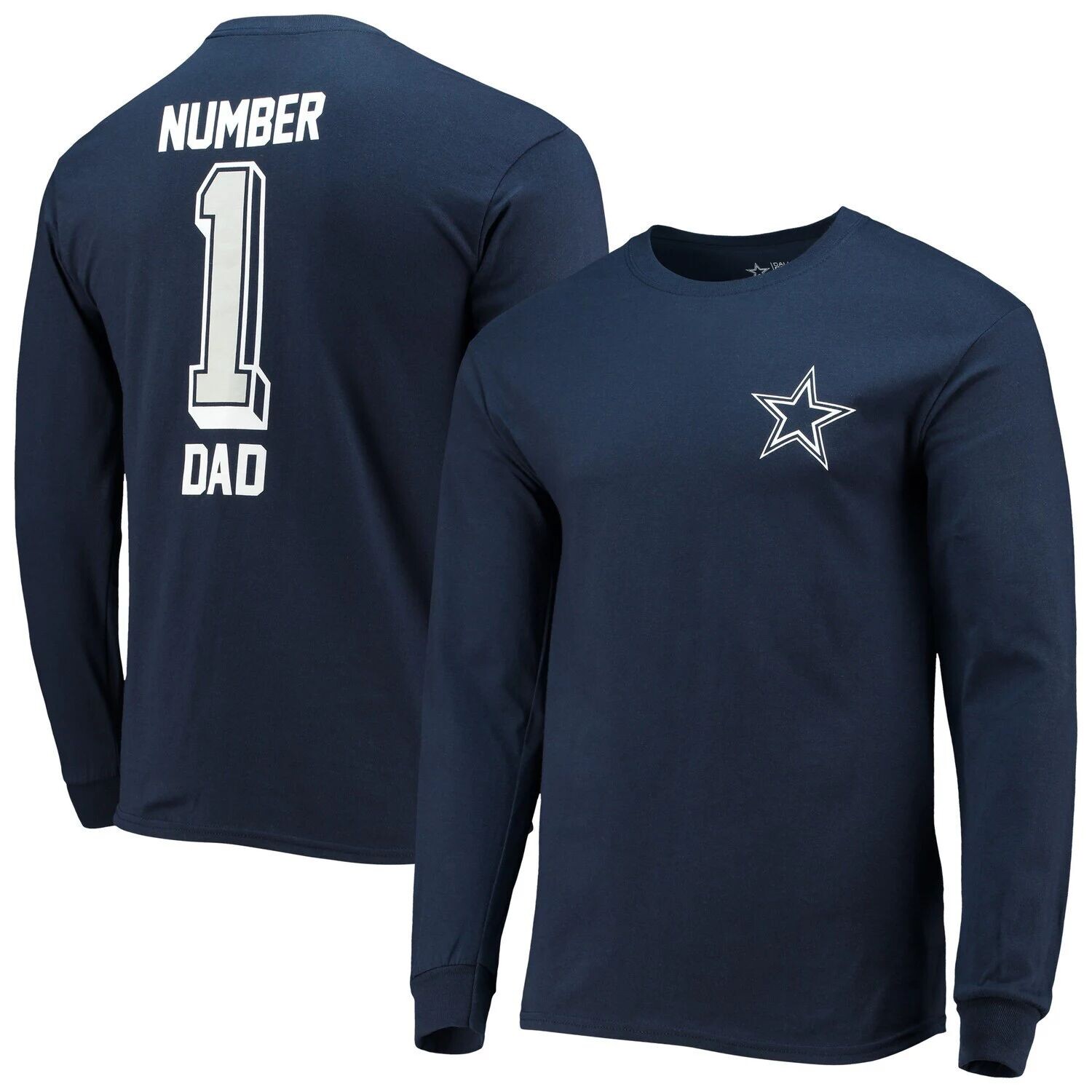 Мужская темно-синяя футболка с логотипом Fanatics Dallas Cowboys #1 Dad с длинными рукавами, Синий, Мужская темно-синяя футболка с логотипом Fanatics Dallas Cowboys #1 Dad с длинными рукавами
Мужская темно-синяя футболка с логотипом Fanatics Dallas Cowboys #1 Dad с длинными рукавами, Синий, Мужская темно-синяя футболка с логотипом Fanatics Dallas Cowboys #1 Dad с длинными рукавами