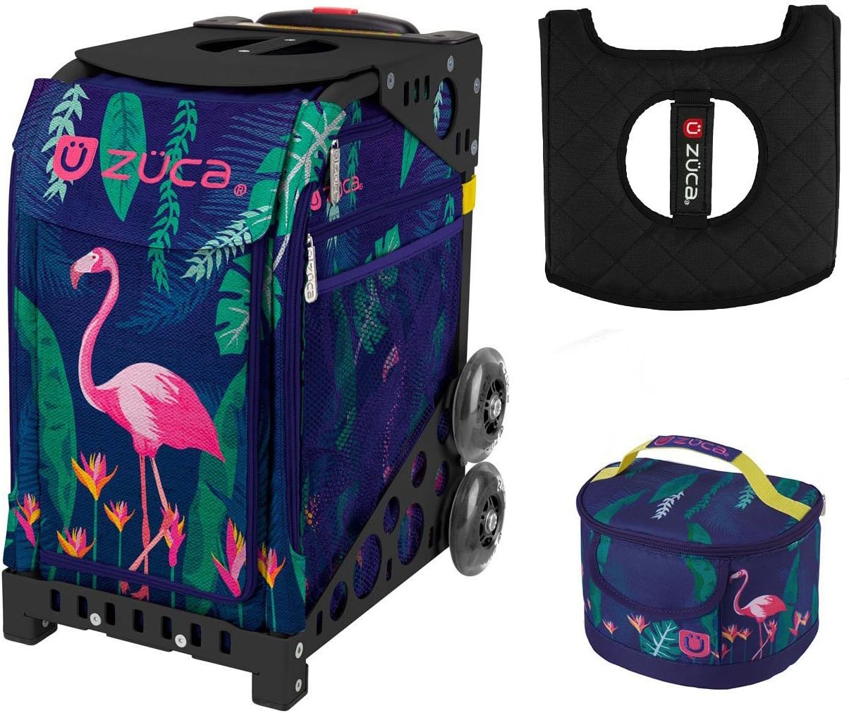 Спортивная сумка ZUCA - Flamingo с подарочным ланч-боксом и чехлом на сиденье (черные немигающие колеса, рама), Черный, Спортивная сумка ZUCA - Flamingo с подарочным ланч-боксом и чехлом на сиденье (черные немигающие колеса, рама)
Спортивная сумка ZUCA - Flamingo с подарочным ланч-боксом и чехлом на сиденье (черные немигающие колеса, рама), Черный, Спортивная сумка ZUCA - Flamingo с подарочным ланч-боксом и чехлом на сиденье (черные немигающие колеса, рама)