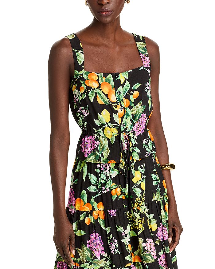 Футболка с фруктовым принтом и застежкой на пуговицах - эксклюзив AQUA, черный
Футболка с фруктовым принтом и застежкой на пуговицах - эксклюзив AQUA, черный