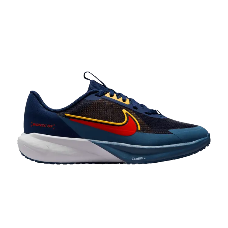 Кроссовки Sonic Fly GS 'Midnight Navy Picante Red', синий
Кроссовки Sonic Fly GS 'Midnight Navy Picante Red', синий
