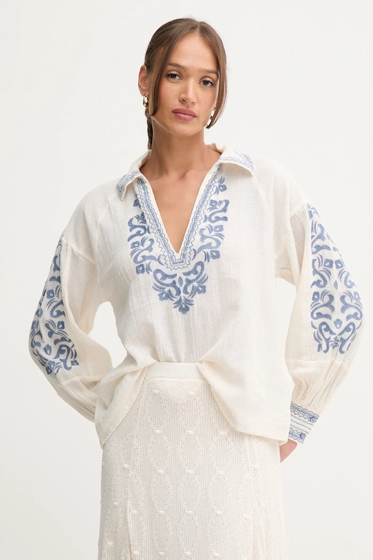 Льняная блузка Hoss Intropia, бежевый
Льняная блузка Hoss Intropia, бежевый