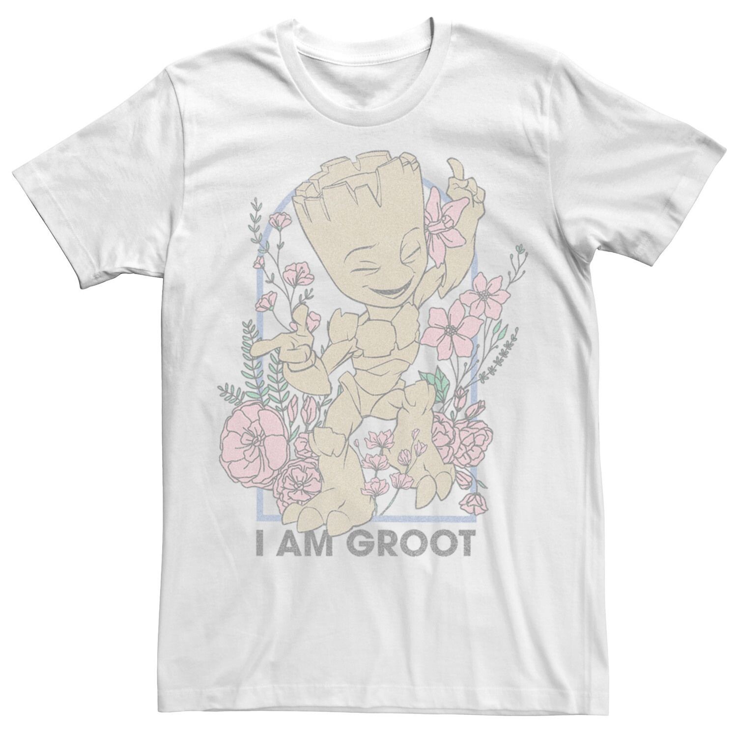 Мужская футболка с цветочным принтом Marvel I Am Groot Licensed Character
Мужская футболка с цветочным принтом Marvel I Am Groot Licensed Character