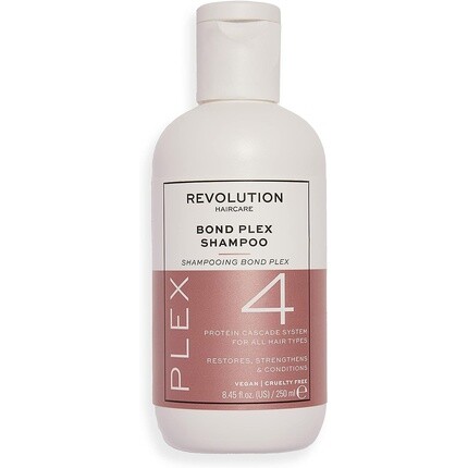 Revolution Haircare London Plex 4 Bond Plex Шампунь 250 мл, Makeup Revolution 
Revolution Haircare London Plex 4 Bond Plex Шампунь 250 мл, Makeup Revolution