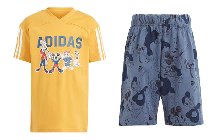 Детская повседневная спортивная одежда Adidas, желтый
Детская повседневная спортивная одежда Adidas, желтый