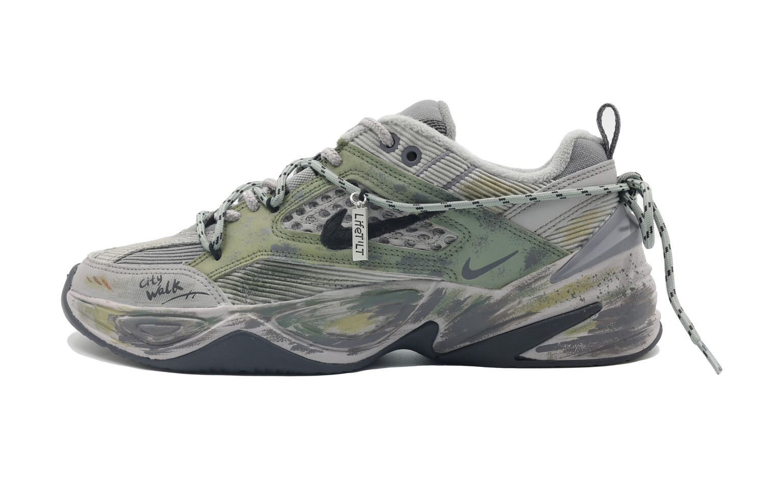 Кроссовки M2K Chunky унисекс с низким верхом армейского зеленого цвета Nike, Зеленый, Кроссовки M2K Chunky унисекс с низким верхом армейского зеленого цвета Nike
Кроссовки M2K Chunky унисекс с низким верхом армейского зеленого цвета Nike, Зеленый, Кроссовки M2K Chunky унисекс с низким верхом армейского зеленого цвета Nike
