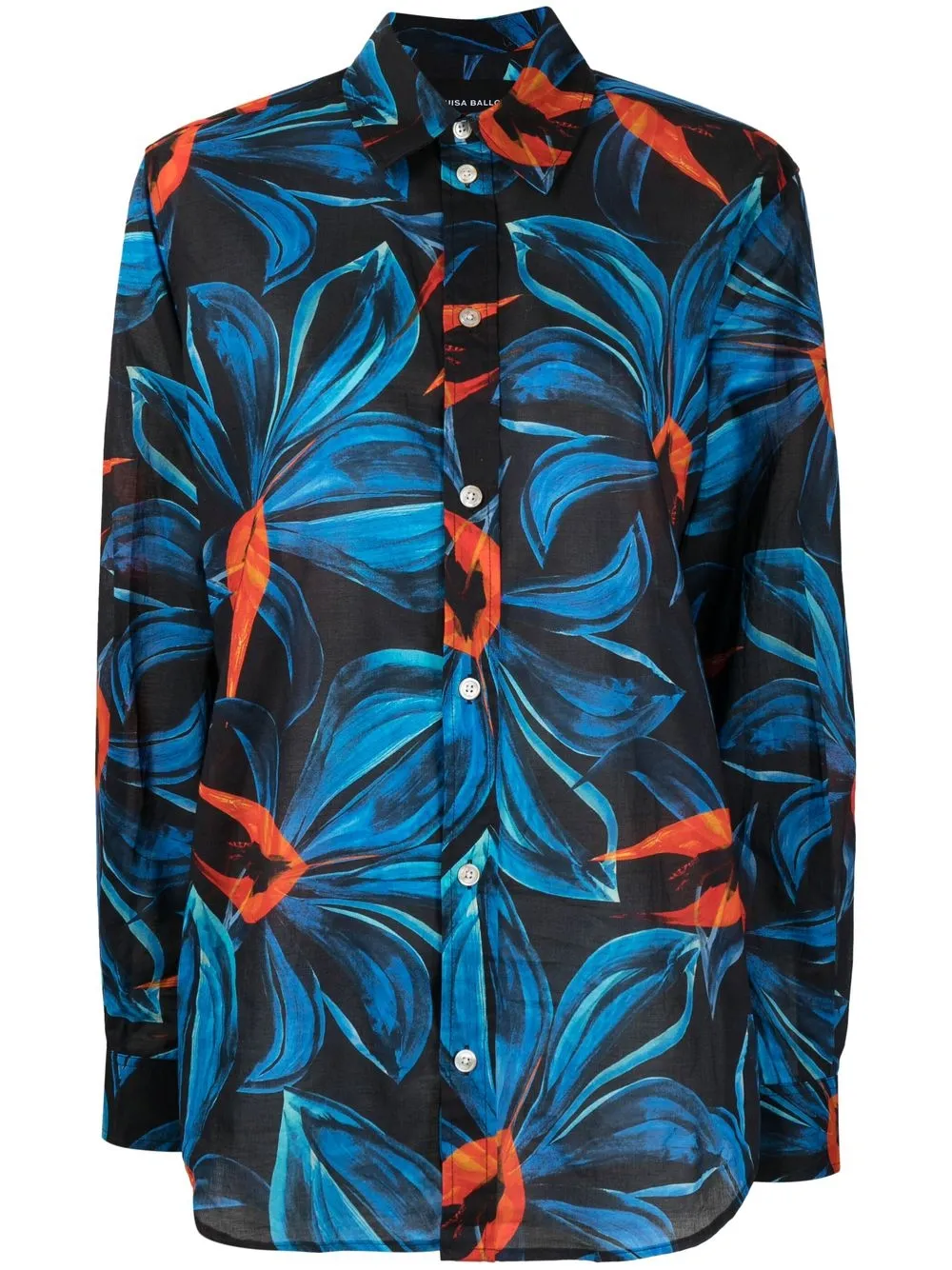 Рубашка с принтом Night Blooming Flower Louisa Ballou, синий
Рубашка с принтом Night Blooming Flower Louisa Ballou, синий