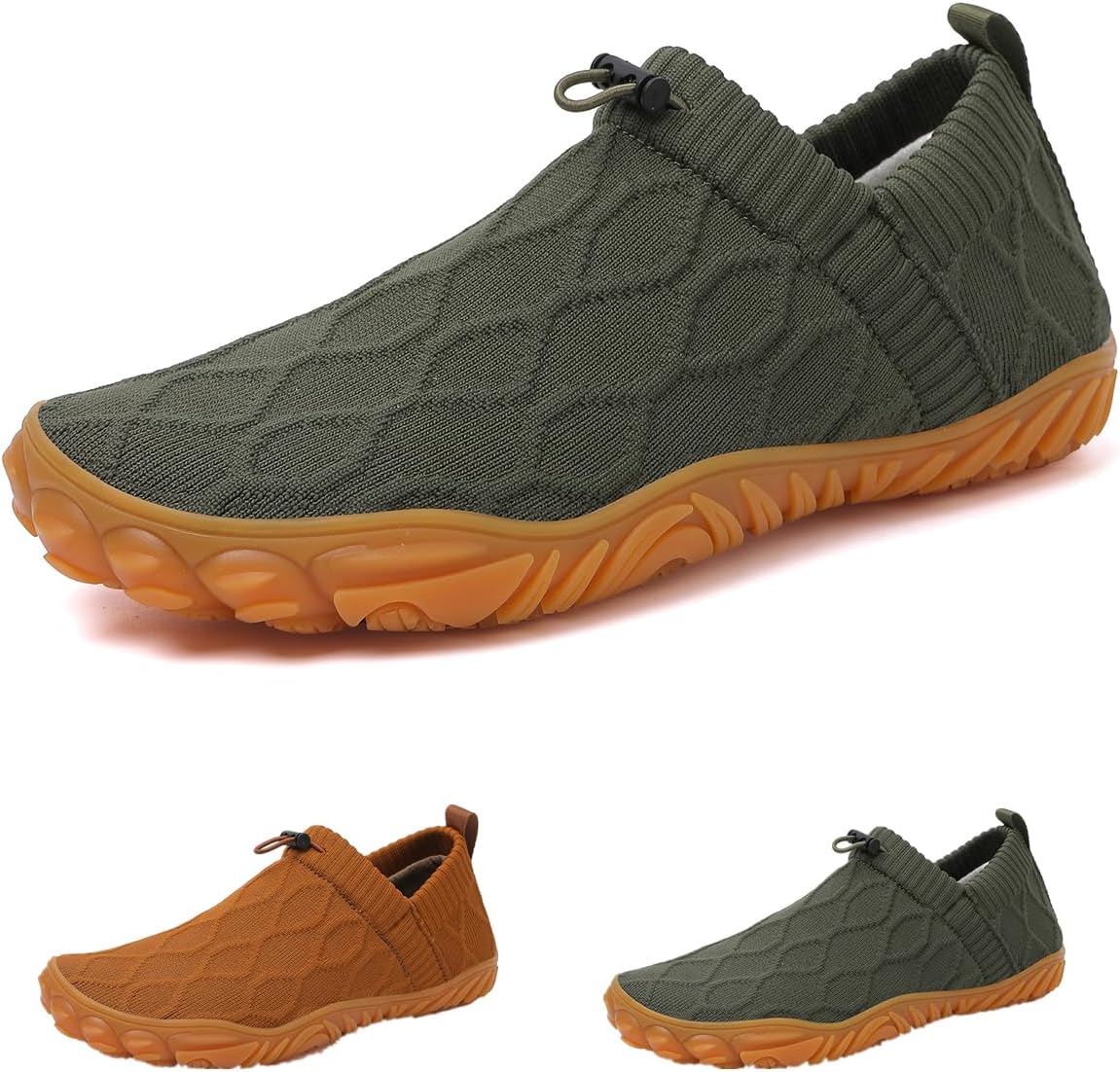 Кроссовки для воды, минималистичные прогулочные туфли, быстро сохнущие дышащие сетчатые, подошва из нескользящей резины, широкий носок, для пляжа, бега и походов на открытом воздухе Suxiaur, зеленый
Кроссовки для воды, минималистичные прогулочные туфли, быстро сохнущие дышащие сетчатые, подошва из нескользящей резины, широкий носок, для пляжа, бега и походов на открытом воздухе Suxiaur, зеленый