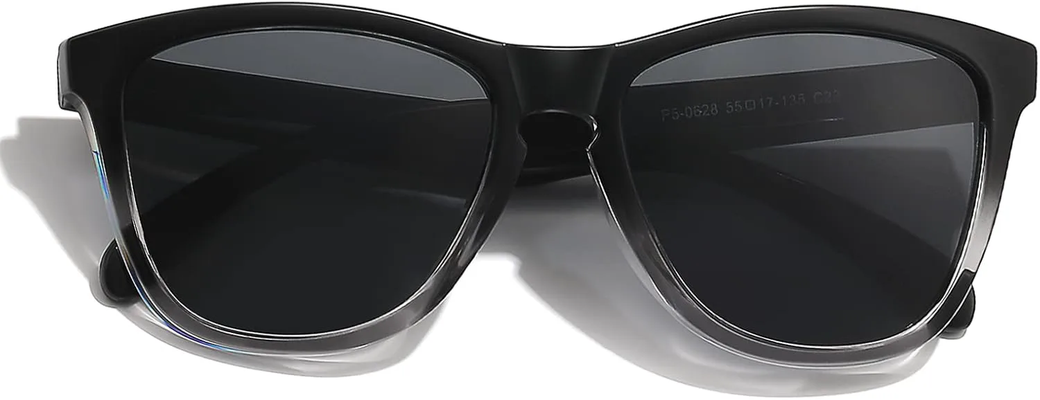 Солнцезащитные очки DANAMY для женщин, поляризованные, модные, дизайнерские, с зеркальными линзами и защитой от УФ-излучения UV400, C-black Frame / Black Lens
Солнцезащитные очки DANAMY для женщин, поляризованные, модные, дизайнерские, с зеркальными линзами и защитой от УФ-излучения UV400, C-black Frame / Black Lens