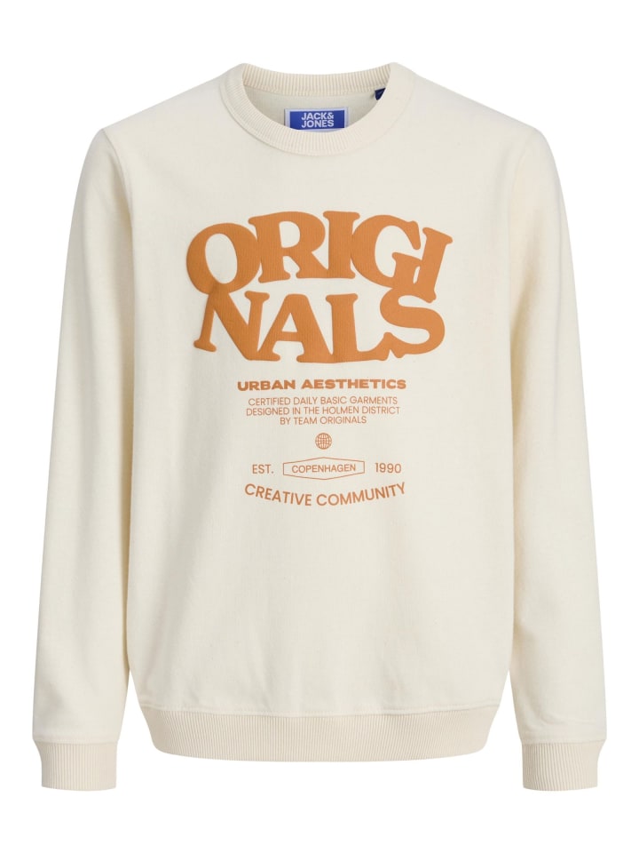 Толстовка JACK & JONES Junior, экрю
Толстовка JACK & JONES Junior, экрю