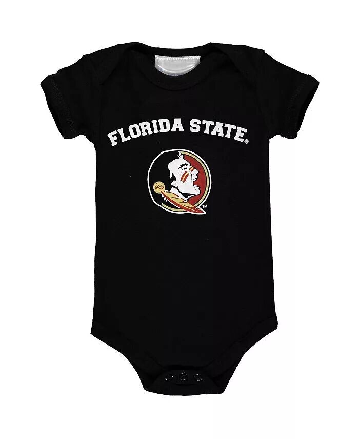 Боди для мальчиков и девочек из черного штата Флорида с аркой и логотипом Seminoles Two Feet Ahead
Боди для мальчиков и девочек из черного штата Флорида с аркой и логотипом Seminoles Two Feet Ahead