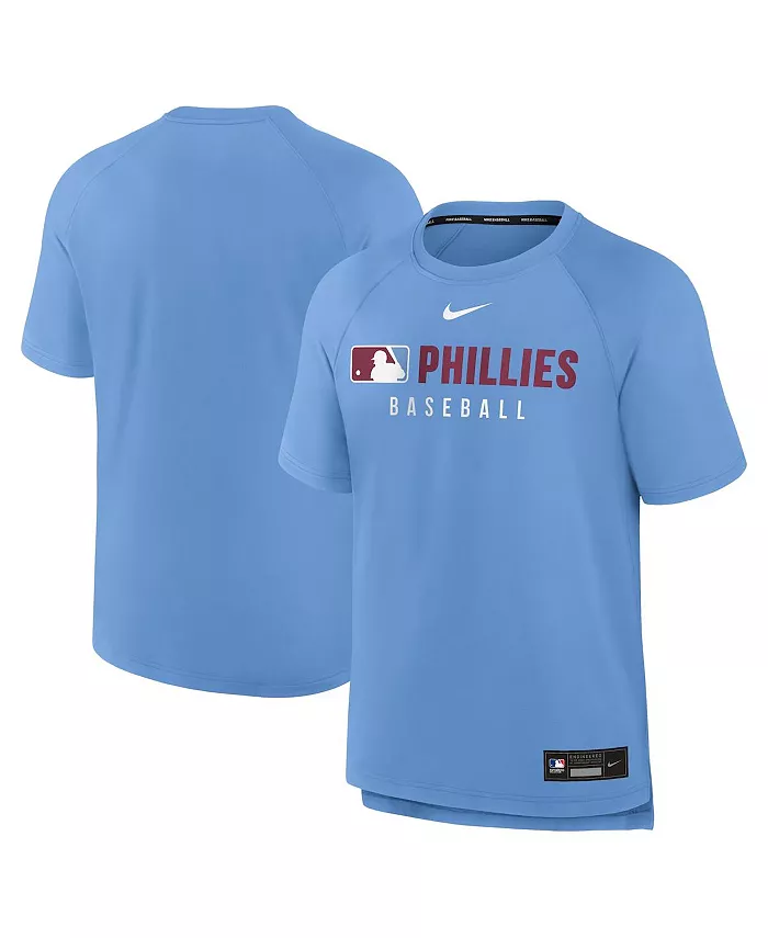 Мужская футболка Philadelphia Phillies Authentic Collection Pregame Raglan Performance светло-голубого цвета Nike
Мужская футболка Philadelphia Phillies Authentic Collection Pregame Raglan Performance светло-голубого цвета Nike