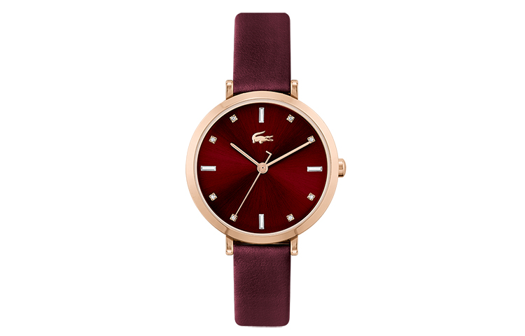 LACOSTE Часы GENEVA Collection Wrist Watch Quartz Movement Leather Strap 32mm Red Watch Dial Women's Watch 
LACOSTE Часы GENEVA Collection Wrist Watch Quartz Movement Leather Strap 32mm Red Watch Dial Women's Watch