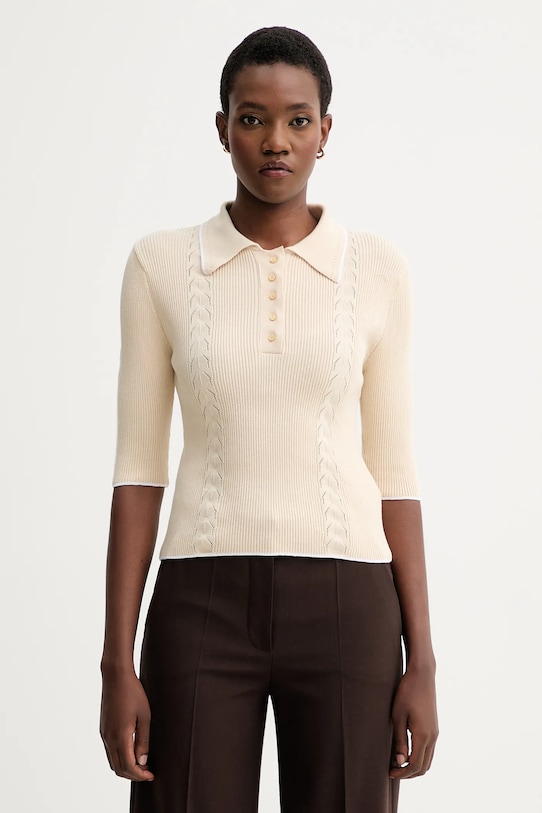 Хлопковый свитер Sessun, бежевый
Хлопковый свитер Sessun, бежевый