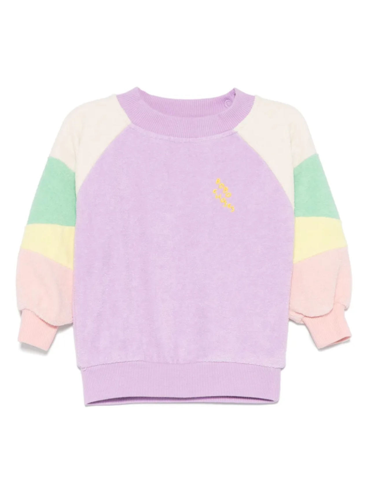 Махровая толстовка с цветными блоками Bobo Choses, фиолетовый
Махровая толстовка с цветными блоками Bobo Choses, фиолетовый