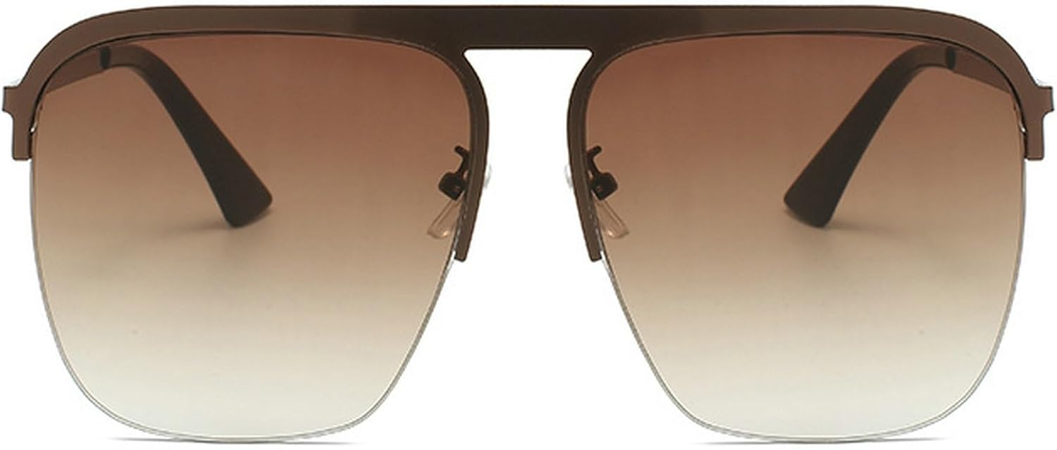 Роскошные женские квадратные солнцезащитные очки, большие солнцезащитные очки для женщин и мужчин, модные градиентные солнцезащитные очки с защитой от УФ-излучения UV400 mincl, Brown
Роскошные женские квадратные солнцезащитные очки, большие солнцезащитные очки для женщин и мужчин, модные градиентные солнцезащитные очки с защитой от УФ-излучения UV400 mincl, Brown