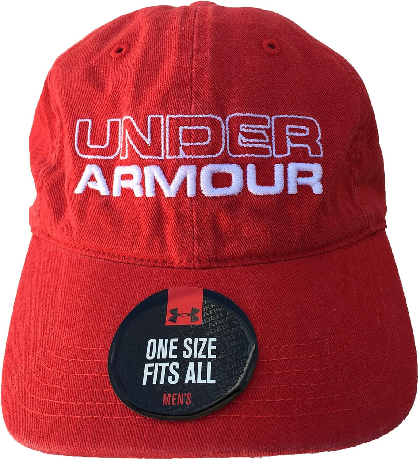 Under Armour мужская регулируемая бейсболка для гольфа из хлопка, University Red (1254124-600)/White
Under Armour мужская регулируемая бейсболка для гольфа из хлопка, University Red (1254124-600)/White