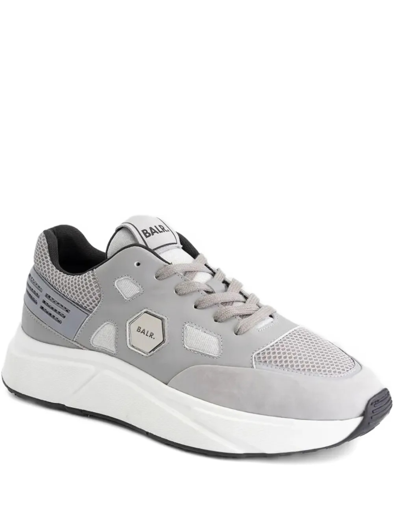BALR. Кроссовки Brand Luxe с сетчатыми вставками, серый
BALR. Кроссовки Brand Luxe с сетчатыми вставками, серый