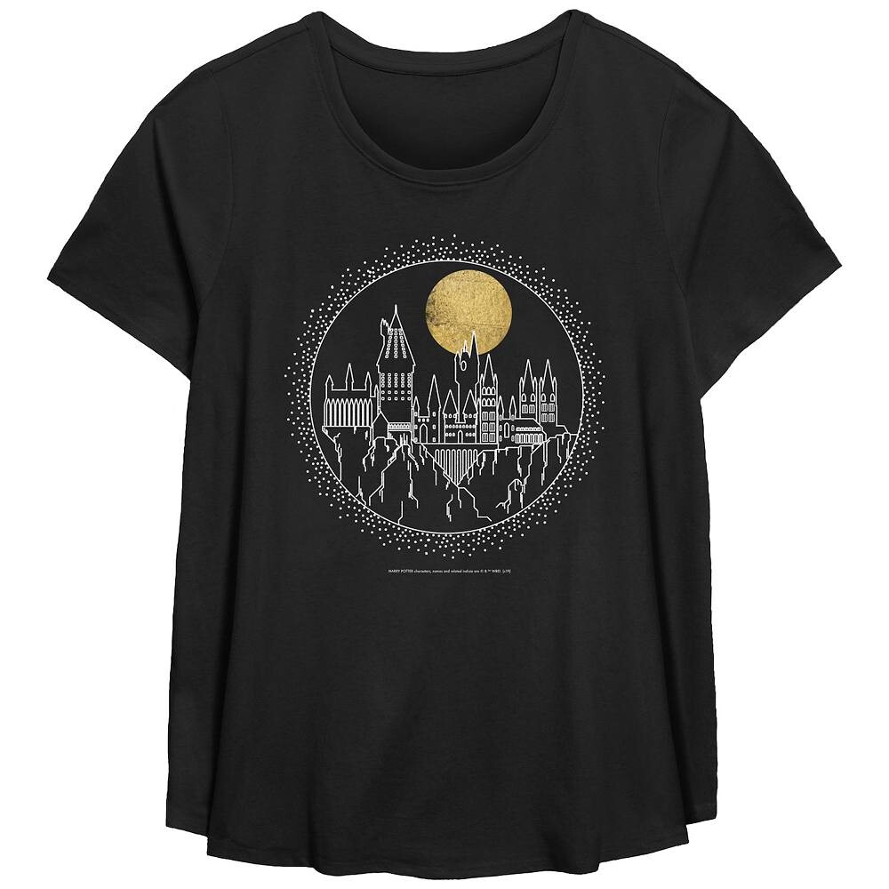 Плюс размер Футболка с графическим рисунком Гарри Поттера Хогвартса Licensed Character, черный
Плюс размер Футболка с графическим рисунком Гарри Поттера Хогвартса Licensed Character, черный