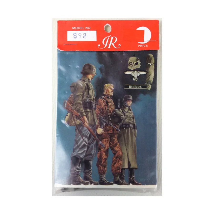 Немецкая элитная вооруженная гвардия (Ваффен-СС) 1941-45 гг. А, Historical Miniatures (Imrie/Risley) (54mm)
Немецкая элитная вооруженная гвардия (Ваффен-СС) 1941-45 гг. А, Historical Miniatures (Imrie/Risley) (54mm)