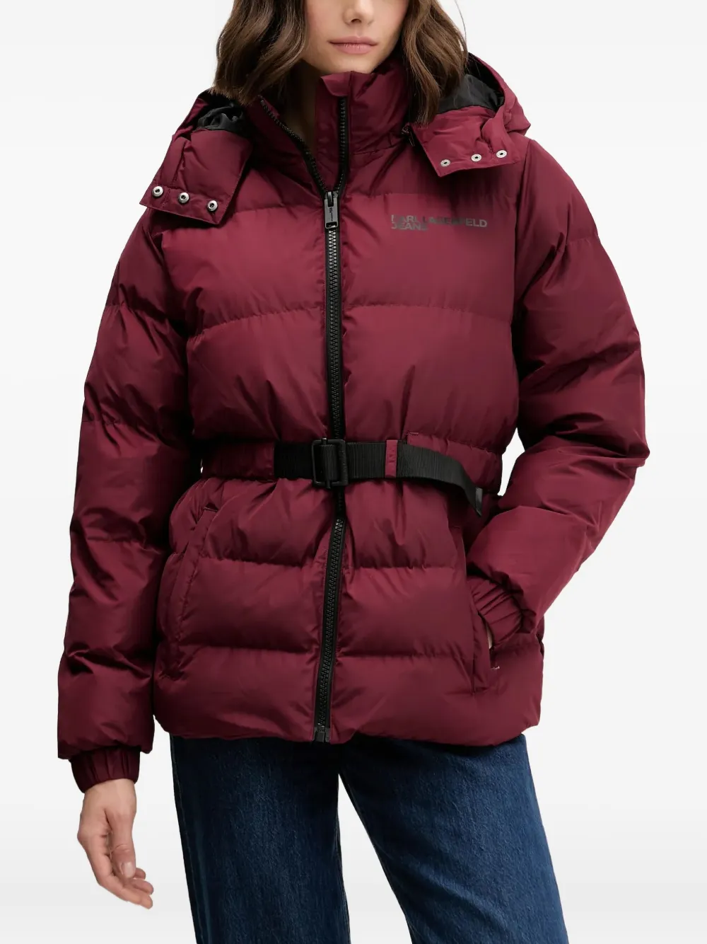 Куртка с поясом и капюшоном Karl Lagerfeld Jeans, красный
Куртка с поясом и капюшоном Karl Lagerfeld Jeans, красный