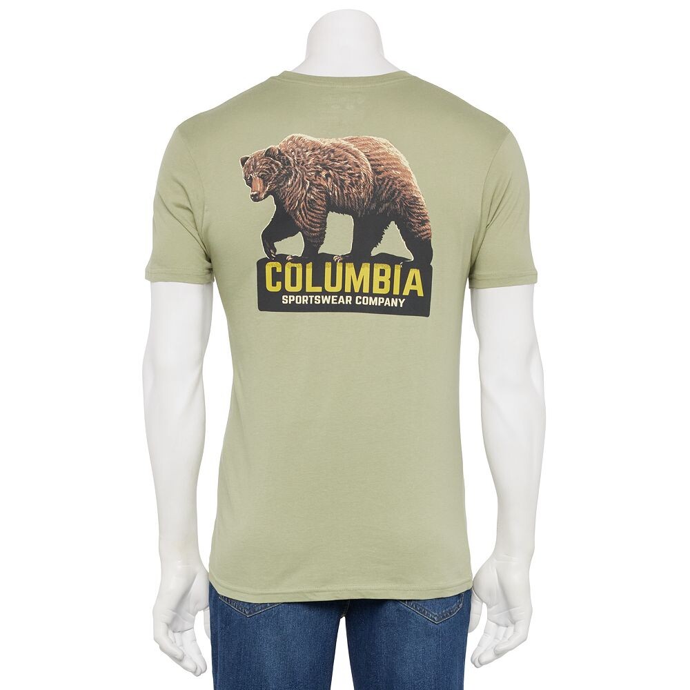 Мужская футболка Columbia с коротким рукавом и графическим рисунком сзади, цвет Lt Green
Мужская футболка Columbia с коротким рукавом и графическим рисунком сзади, цвет Lt Green