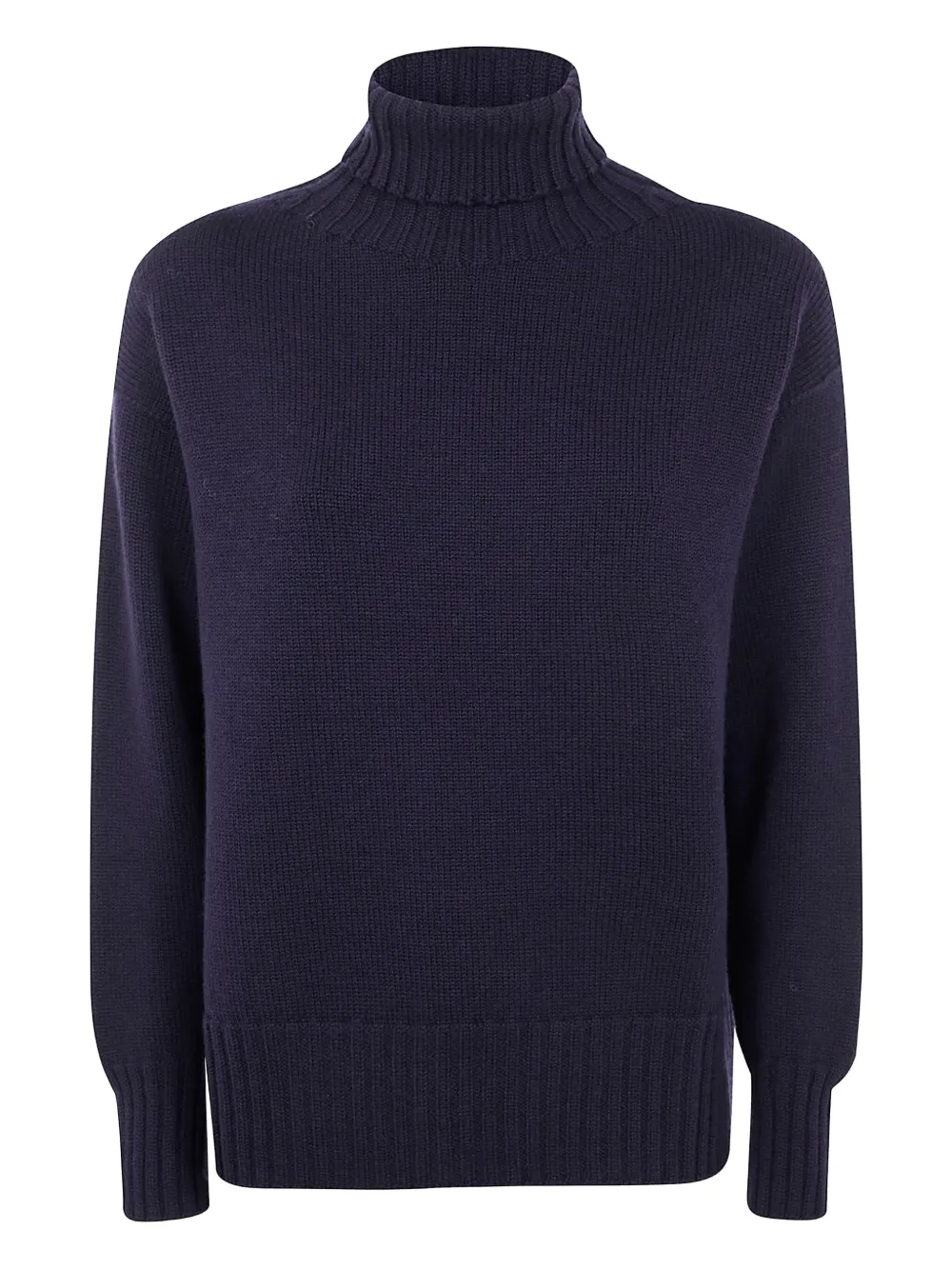 Шерстяной свитер с высоким воротником Drumohr, синий
Шерстяной свитер с высоким воротником Drumohr, синий