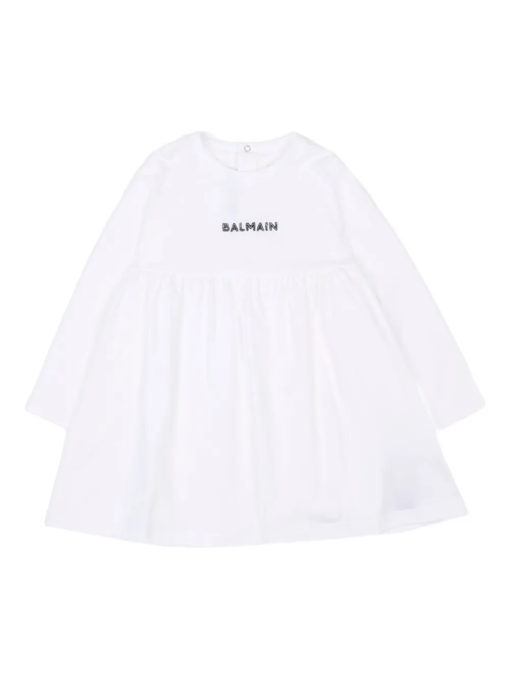 Платье с длинными рукавами Balmain Kids, белый
Платье с длинными рукавами Balmain Kids, белый