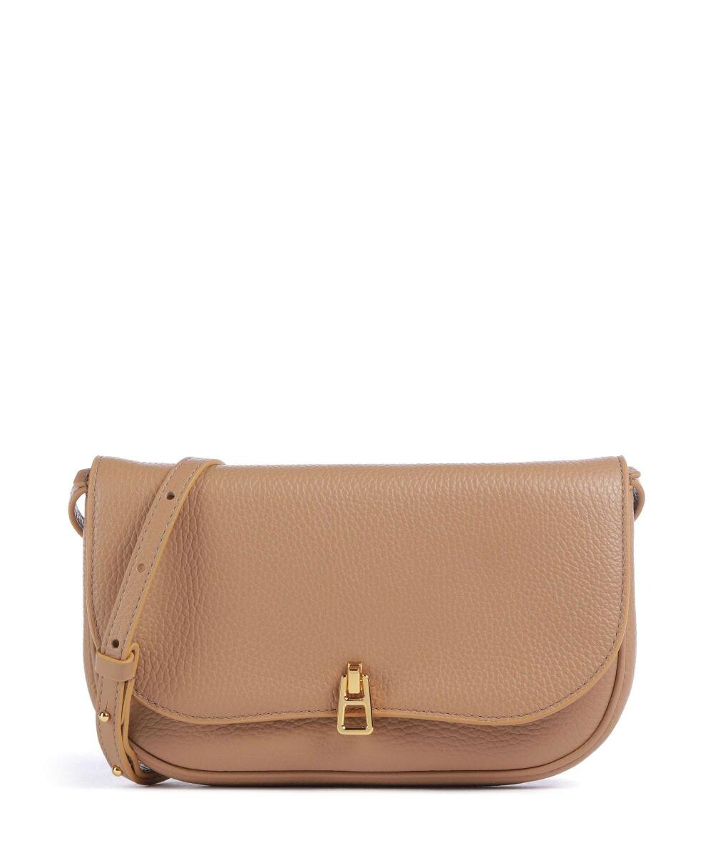 Сумка через плечо Magic из зерненой кожи Coccinelle, коричневый 
Сумка через плечо Magic из зерненой кожи Coccinelle, коричневый