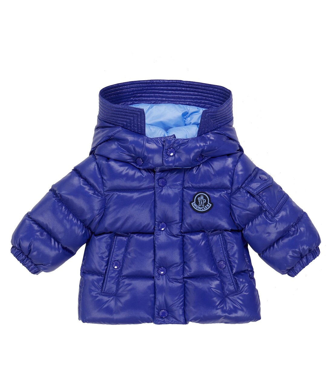 Пуховик baby luce Moncler Enfant, синий 
Пуховик baby luce Moncler Enfant, синий