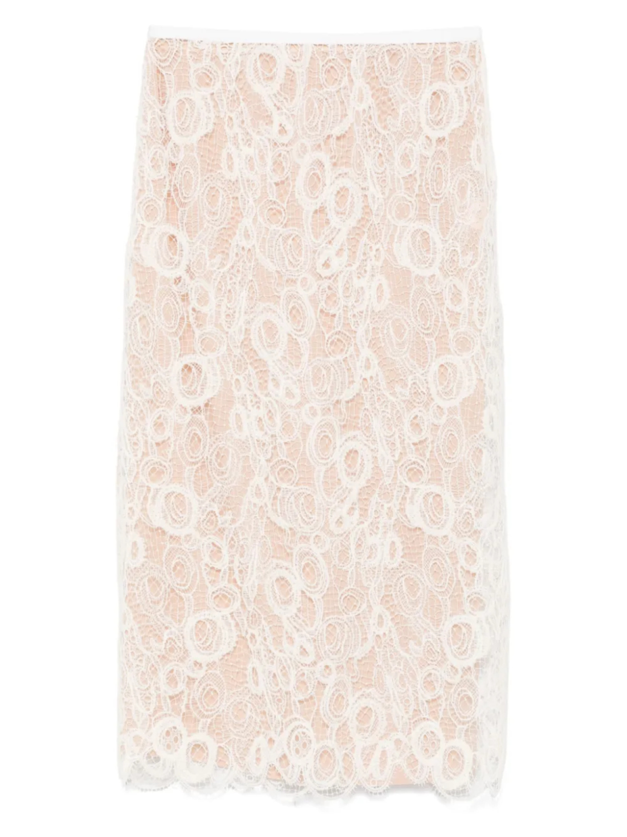 Юбка Fabiana Filippi с кружевом и фестончатым подолом, белый
Юбка Fabiana Filippi с кружевом и фестончатым подолом, белый