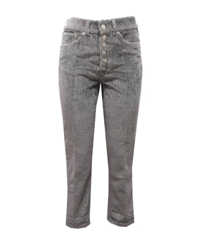 Вельветовые серые брюки с люрексом Dondup, серый
Вельветовые серые брюки с люрексом Dondup, серый