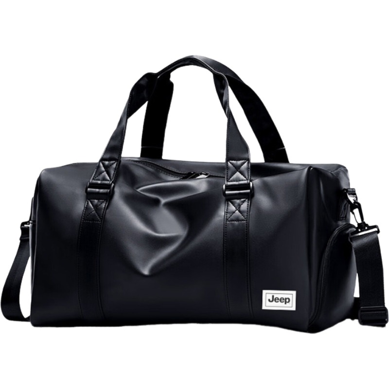Jeep Дорожная сумка Oxford с кожаной отделкой Unisex Black
Jeep Дорожная сумка Oxford с кожаной отделкой Unisex Black