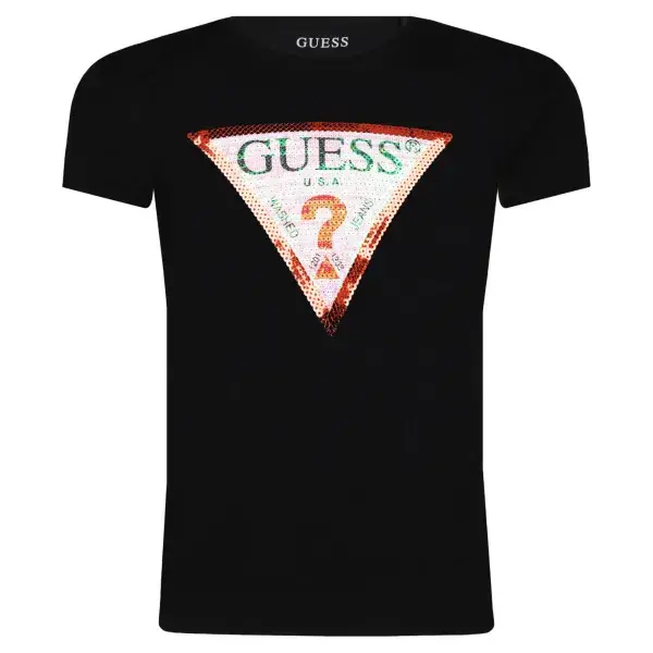 Футболка стандартного кроя Guess, черный
Футболка стандартного кроя Guess, черный