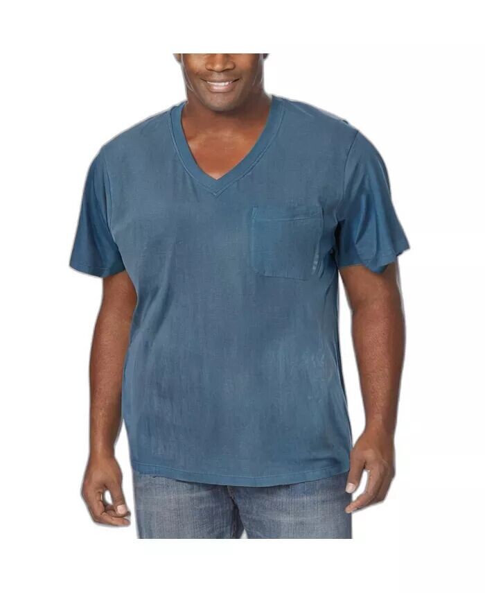 Футболка KingSize для мужчин с карманом и V-образным вырезом, для высоких и больших размеров Boulder Creek, синий
Футболка KingSize для мужчин с карманом и V-образным вырезом, для высоких и больших размеров Boulder Creek, синий